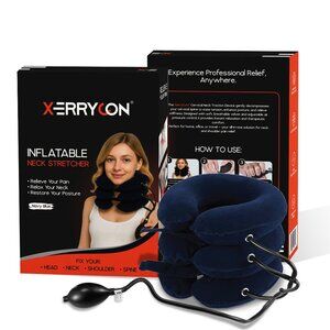 Neck Stretcher – Inflatable Cervical Neck Traction, Neck Traction Pillow